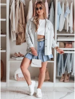 džínová mini sukně s volánky modrá Dstreet model 21987517 - FashionStreet