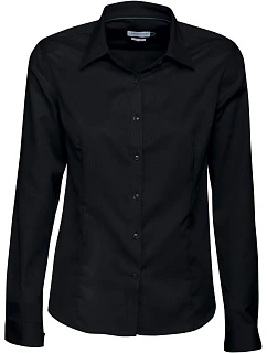 J.Harvest & Frost 01 Regular Women Nežehlivá halenka s dlouhým rukávem black model 22454190