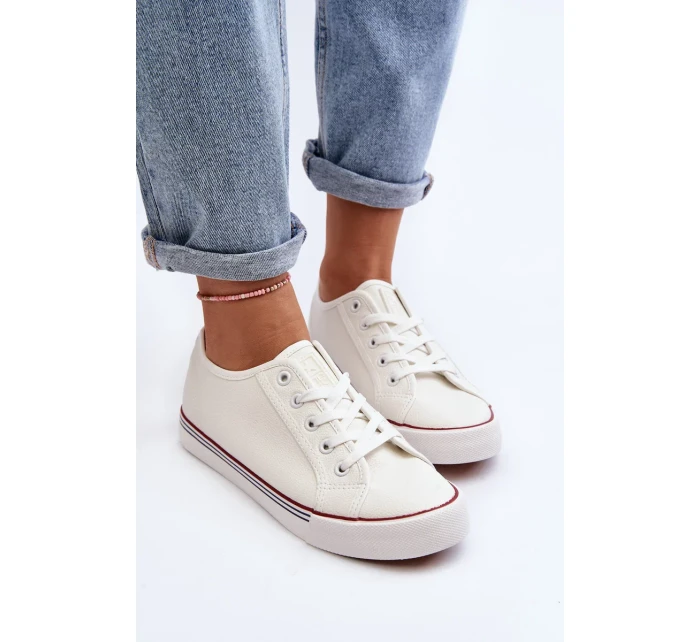 Dámské eko kožené tenisky bílé Lirean Dámské eko kožené tenisky bílé Lirean