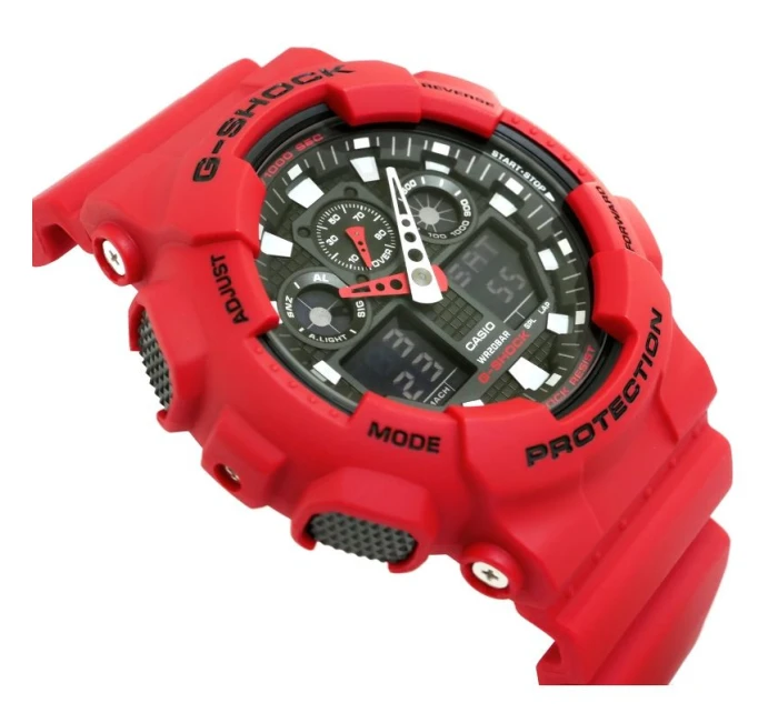 CASIO G-SHOCK Pánske hodinky GA-100B-4AER + BOX CASIO G-SHOCK Pánske hodinky GA-100B-4AER + BOX