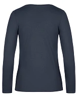 B&C #E190 LSL /women Dámské tričko z těžké bavlny s dl. rukávem model 22496384 navy B&C #E190 LSL /women Dámské tričko z těžké bavlny s dl. rukávem model 22496384 navy