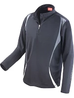 S Tréninkový top s zip s dlouhým rukávem 29. model 22426432 - Spiro S Tréninkový top s zip s dlouhým rukávem 29. model 22426432 - Spiro