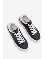 Dámské tenisky z eko kůže Big Star model 22009885 HIPOLY SYSTEM Černé - Big Star Shoes