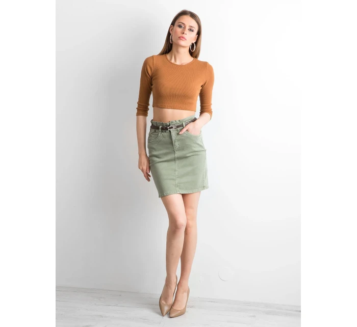 JMP SD sukňa F6678.77P khaki