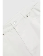 Dámske džínsy JE-4300 off-white - Moodo