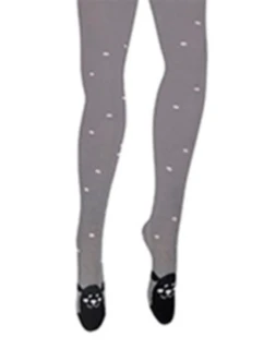 KIDDY - Vzorované pančuchy 2-6 ročné dievčatá BROWNCOAL 116-122