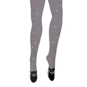 KIDDY - Vzorované pančuchy 2-6 ročné dievčatá BROWNCOAL 116-122