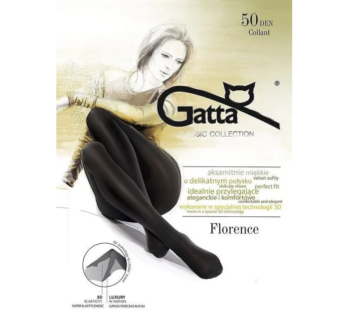 Dámské punčochové kalhoty Gatta Florence 50 den 5XL