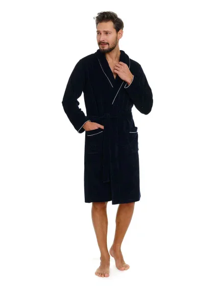 Pánský župan model 20990738 dark blue plus - Doctornap