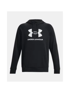 Mikina Under Armour Rival Fleece Logo Hoodie - čierna/biela