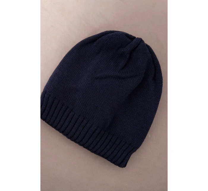 Dámská čepice Berry model 18751607 navy blue - K-Fashion Dámská čepice Berry model 18751607 navy blue - K-Fashion