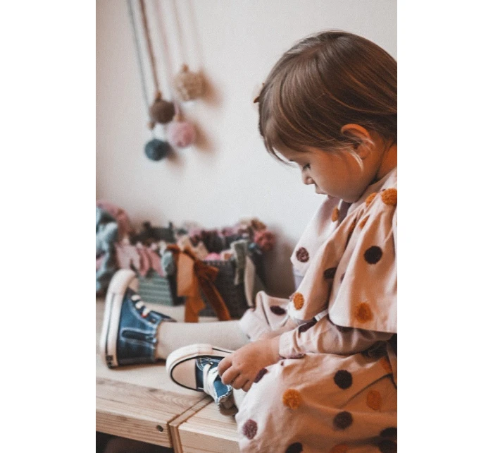 Dziecięce Wysokie Trampki Z Suwakiem BIG STAR HH374189 Granatowe Dziecięce Wysokie Trampki Z Suwakiem BIG STAR HH374189 Granatowe