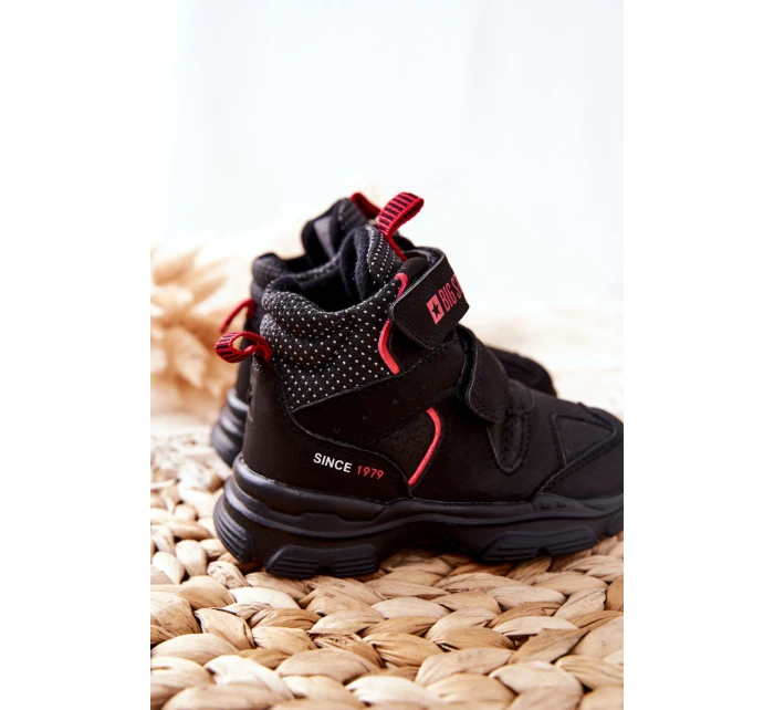Dziecięce Buty Trekkingowe Big Star II374097 Czarne Dziecięce Buty Trekkingowe Big Star II374097 Czarne