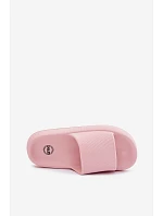 Dámske ľahké penové papuče na hrubej podrážke Pink Querceria Dámske ľahké penové papuče na hrubej podrážke Pink Querceria