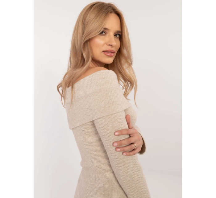 Sweter DHJ SW model 20692197 beżowy - FPrice