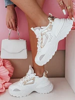 Dámske tenisky BL568 CELESTIC ZY0817 white-gold - FashionStreet