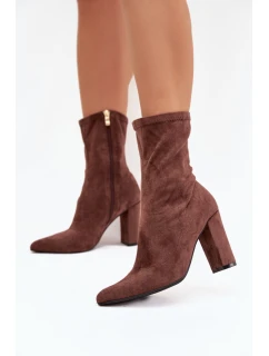 Topánky na podpätku model 217737 Krok vo veľkom štýle