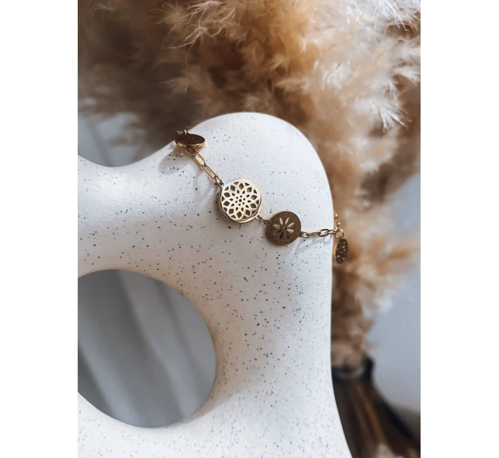 Dámský náramek zlatý Dstreet model 21969307 - FashionStreet