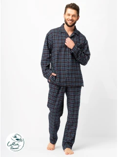 Pánské pyžamo MNS model 21293118 B25 délka/r M2XL na zip - Key