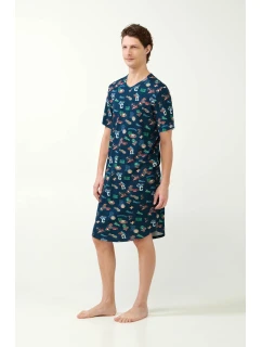 Pánská noční košile s potiskem model 20517710 - Vamp