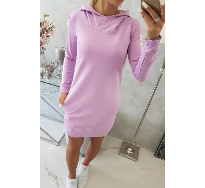 Off White fialové šaty