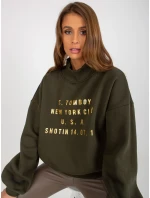 Mikina EM BL model 17802927 khaki - FPrice Mikina EM BL model 17802927 khaki - FPrice