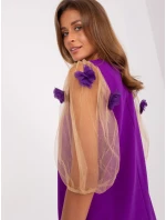 LK SK 506733 šaty.85 fialová