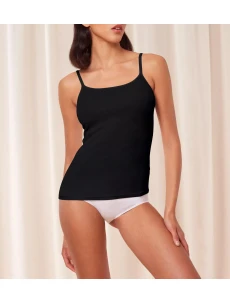 Dámske tielko Katia Basics_01 Shirt 01 X - BLACK - čierne 0004 - TRIUMPH