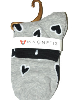 Dámske ponožky Magnetism 13532 Srdce