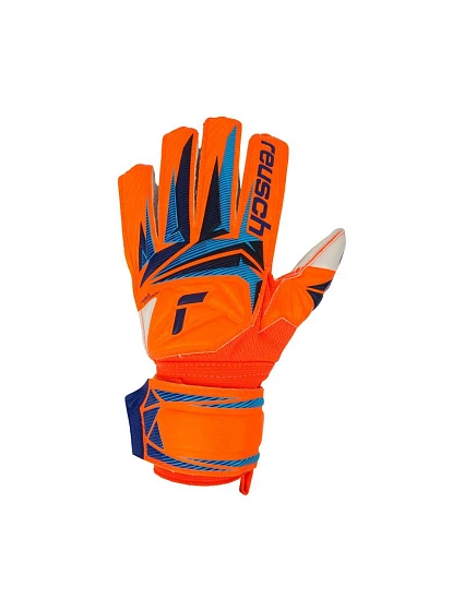 Attrakt Junior brankářské rukavice oranžové model 22122288 - Reusch Attrakt Junior brankářské rukavice oranžové model 22122288 - Reusch