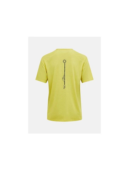Pánské tričko M  žlutá barva model 22242248 - Peak Performance