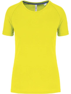 Kariban ProAct PA 4013 Dámske športové tričko 20.4013 fluorescenčná žltá