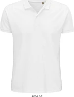 SOL'S Planet Men Pánske polo tričko z bio bavlny 25.3566 biele