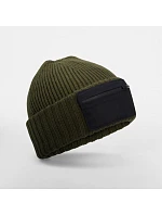 B Čepice se zipem Patch 53. military green/black model 22442487 - Beechfield B Čepice se zipem Patch 53. military green/black model 22442487 - Beechfield