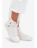Trampki Damskie Big Star Ocieplane Białe V274541FW Trampki Damskie Big Star Ocieplane Białe V274541FW