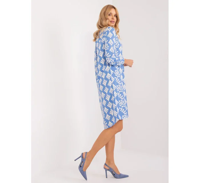 Šaty D73771M30427A svetlomodré Šaty D73771M30427A svetlomodré