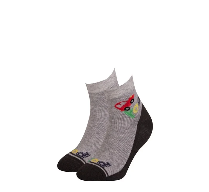 Gatta 224.N59, G24.N59 Cottoline Woisenne chlapčenské vzorované ponožky 21-26