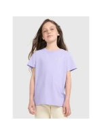 Dievčenské tričko s potlačou 4F 4FJRAW25TTSHF3199-52S