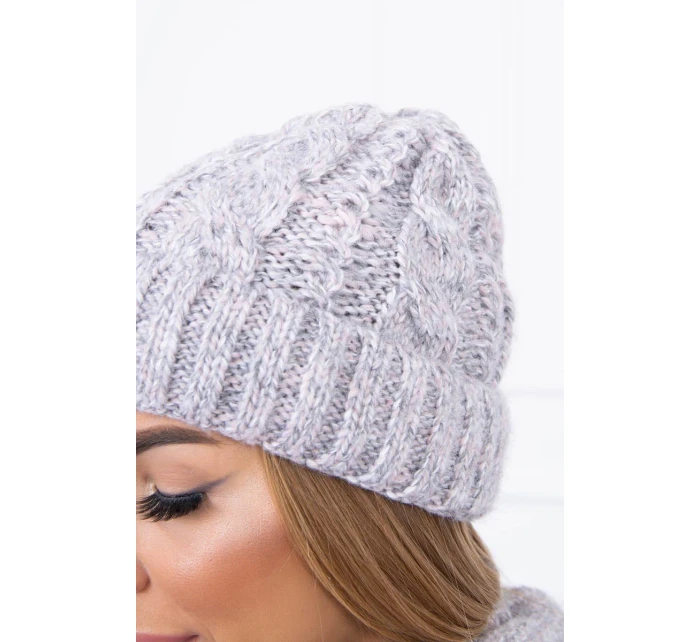 Dámska súprava K153 sivá + púdrovo ružová Dámska súprava K153 sivá + púdrovo ružová