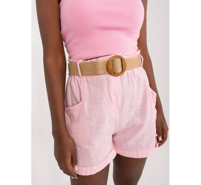 DHJ šortky SN 2598.28X svetlo ružová