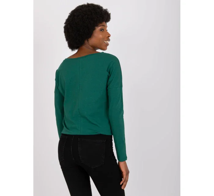 Blúzka RV BZ 5122.05P tmavo zelená