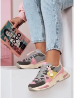 Dámské sportovní tenisky grey Dstreet model 21983965 - FashionStreet