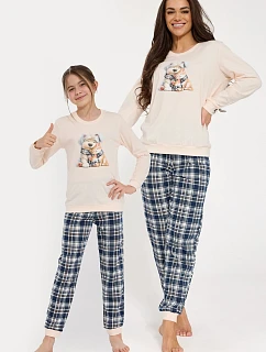 Pyžamo Young Girl Home délka rukávů model 22334447 - Cornette