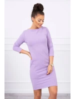 Klasické fialové šaty