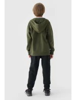 Chlapecké Kalhoty Černé model 21673411 - 4F Chlapecké Kalhoty Černé model 21673411 - 4F