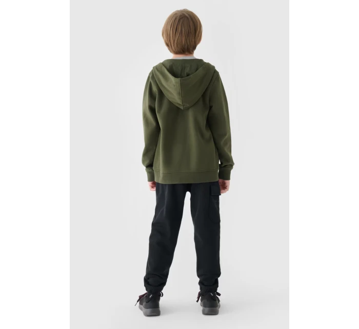 Chlapecké Kalhoty Černé model 21673411 - 4F Chlapecké Kalhoty Černé model 21673411 - 4F