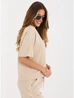 Bluzka IT BZ model 22128345 beżowy - FPrice