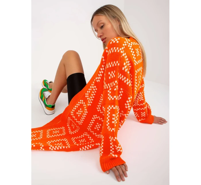 Dámský svetr LC SW model 17650071 oranžový - FPrice