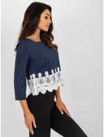 Bluzka LK BZ 506428.90 granatowy Bluzka LK BZ 506428.90 granatowy