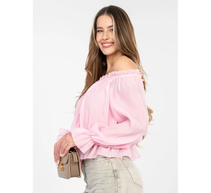 Blúzka MI BZ 27846.12 svetlo ružová